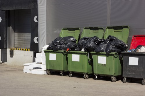 Local rubbish collection service handling bags and furniture in London