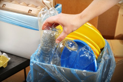 Commercial property clearance in a London office space